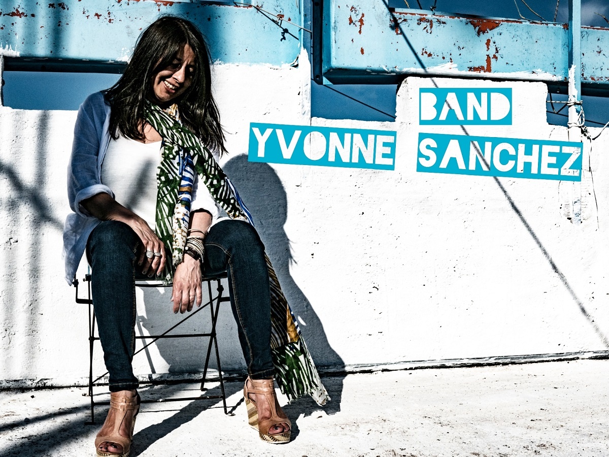 Plakát koncertu Yvonne Sanchez Band