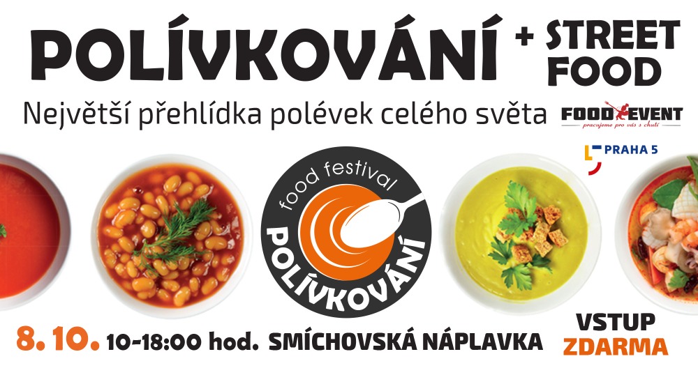 Plakát Polívkování + street food