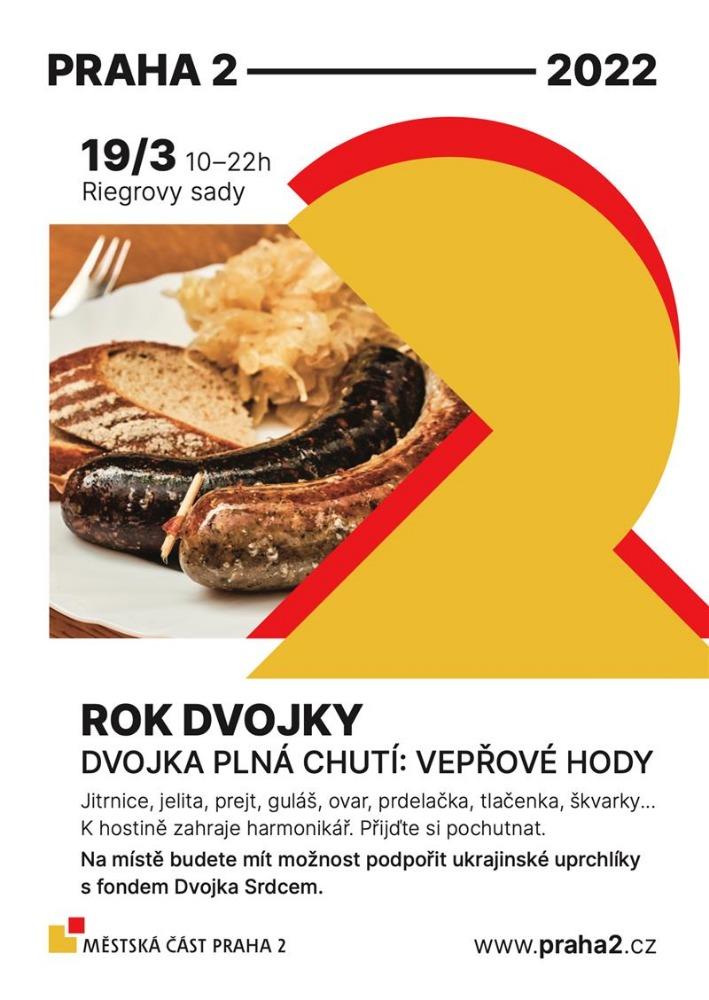 Plakát Vepřové hody v Riegrových sadech