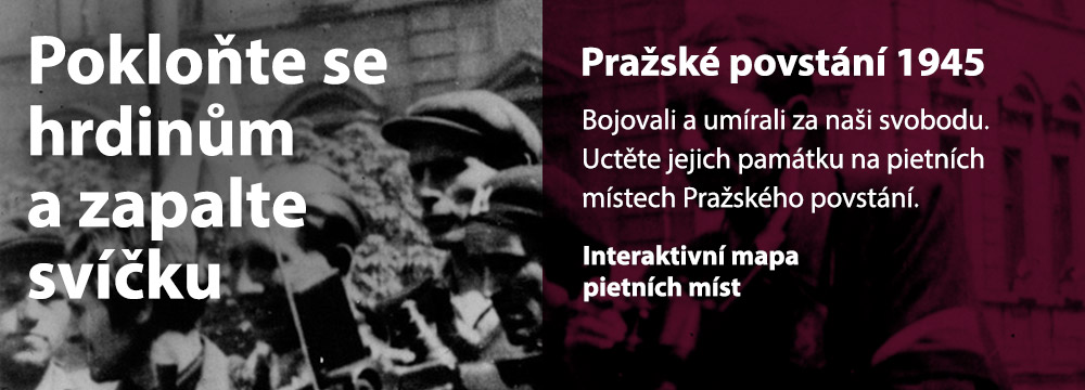 Praha si připomíná hrdiny Pražského povstání