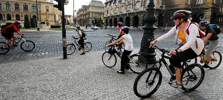 Praha vstupuje do Asociace měst pro cyklisty
