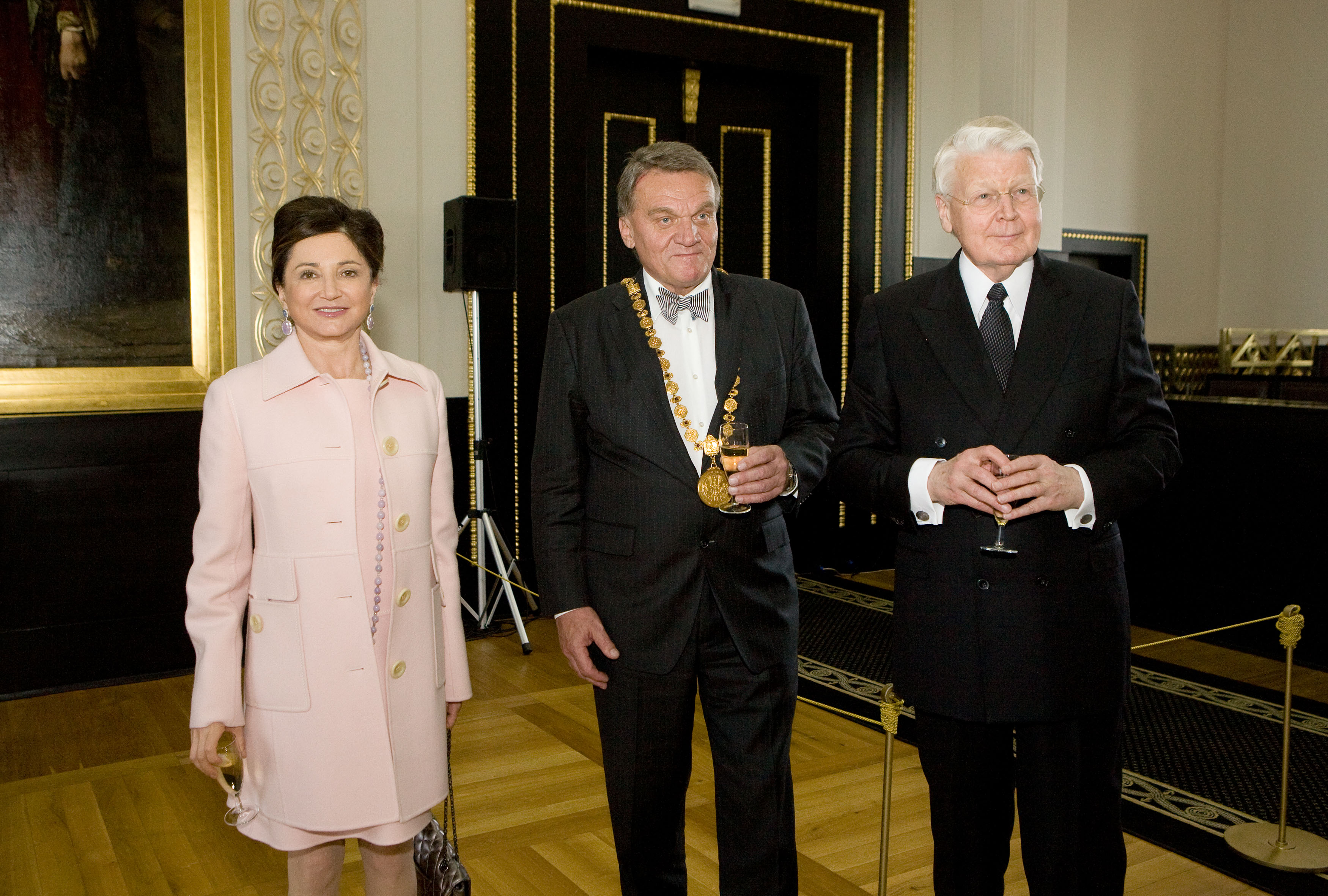 Přijetí prezidenta Islandské republiky Ólafura Ragnar Grímssona