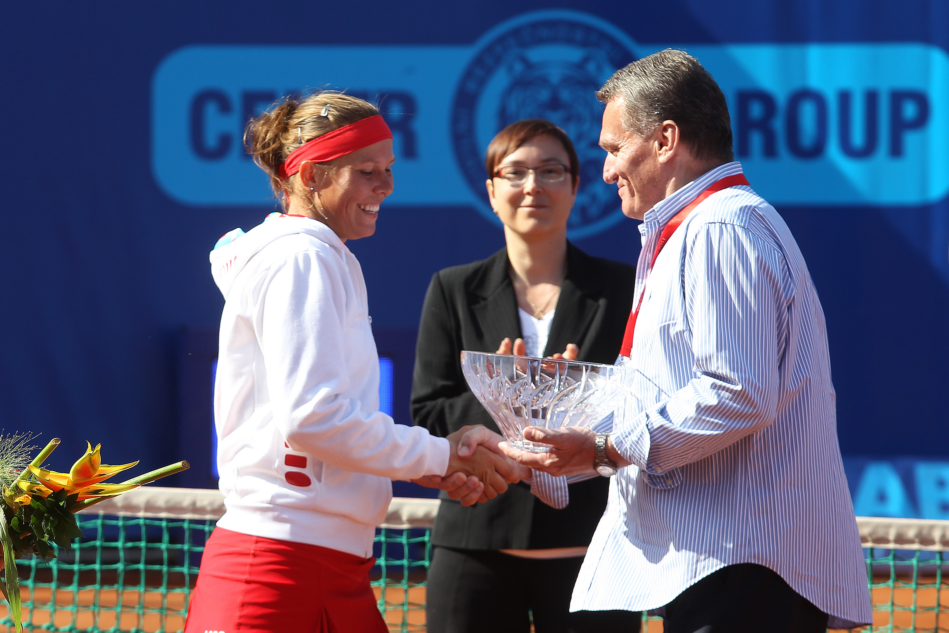 Primátor předal pohár vítězce Strabag Prague Open