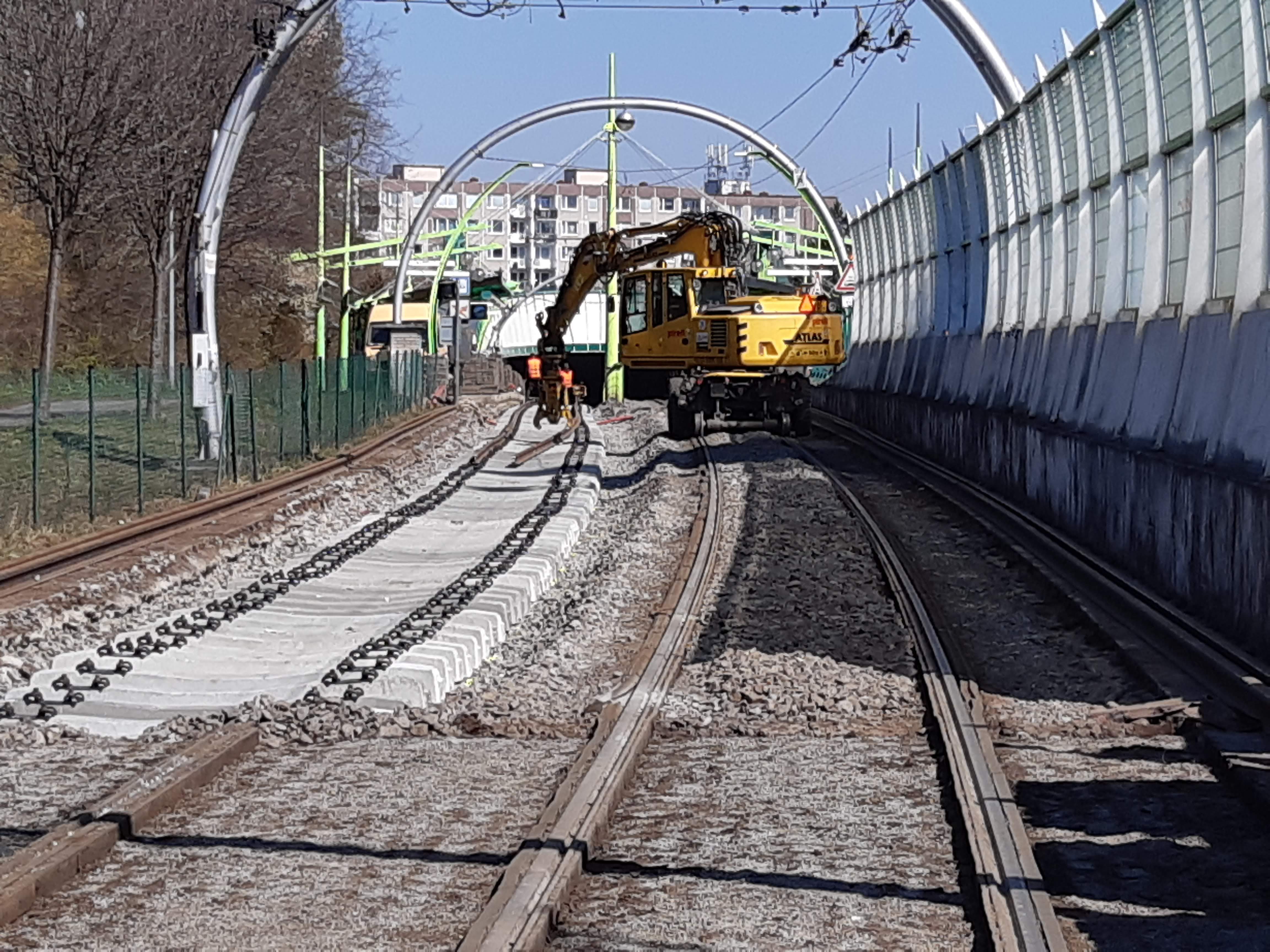 Rekonstrukce tramvajové trati na Barrandov