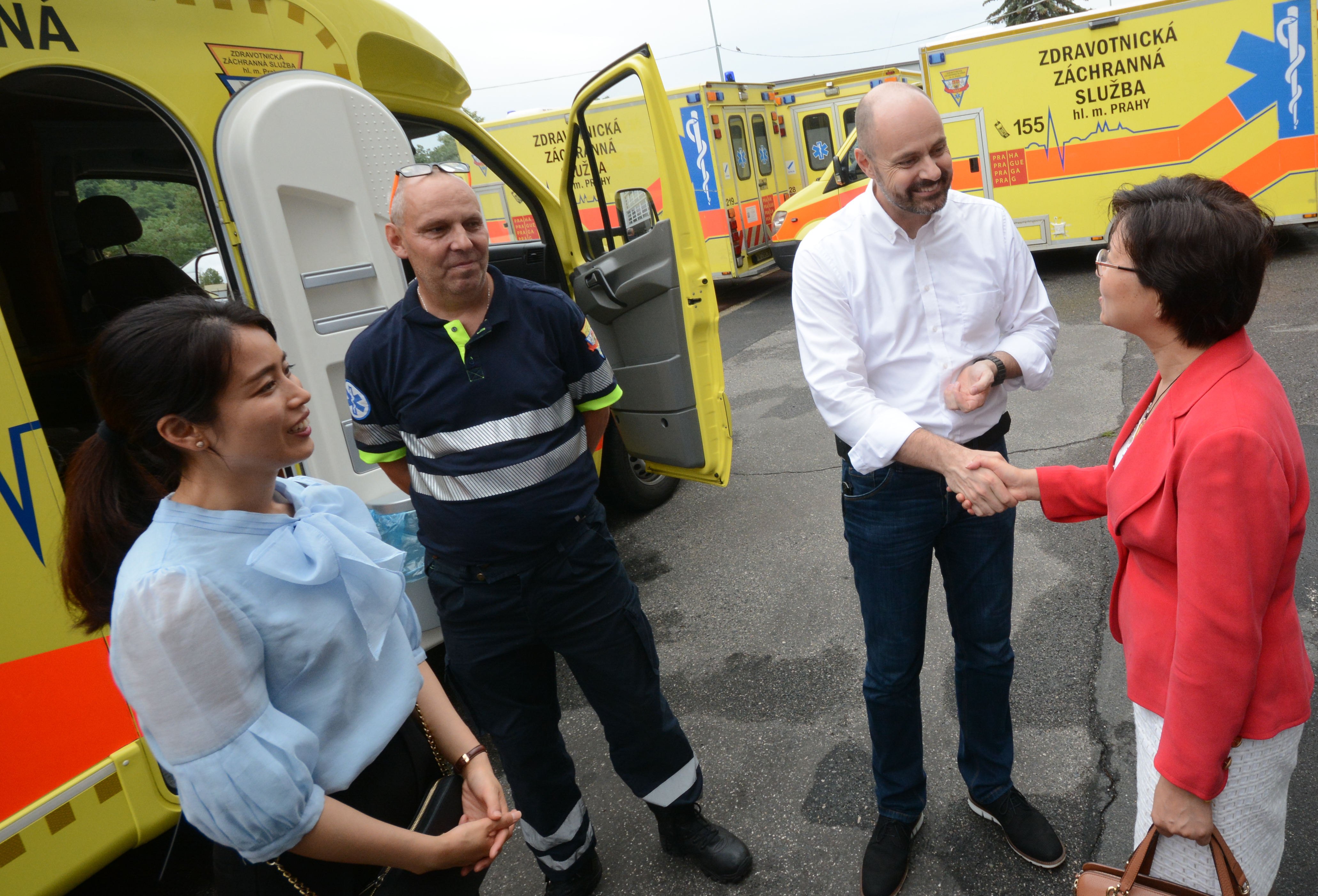 V říjnu letošního roku přiletí do Prahy první tým budoucích leteckých záchranářů a lékařů z čínské Šanghaje