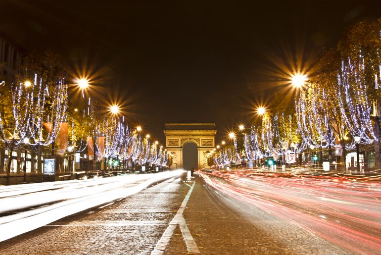 Vánoční Paříž