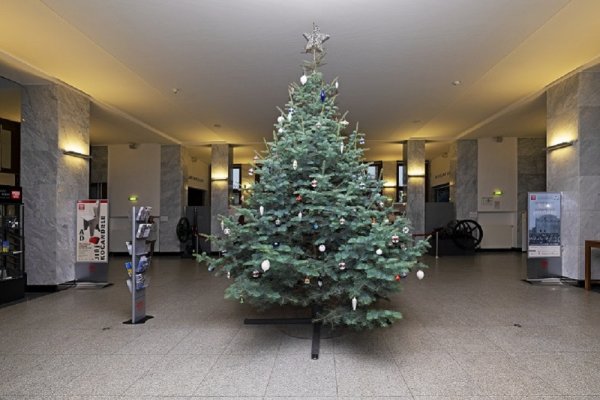 Vánoční stromek v muzeu