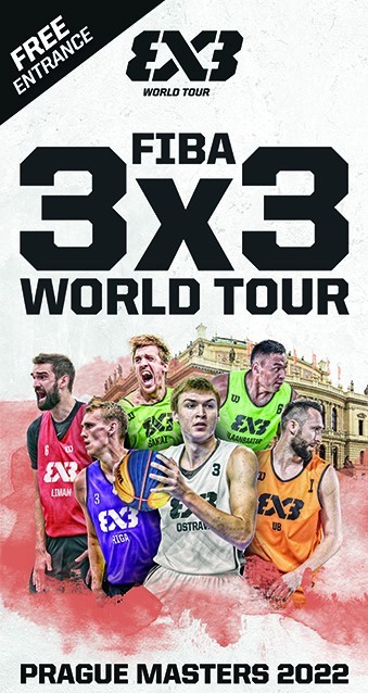 Vizuál FIBA 3x3 World Tour – Prague Masters