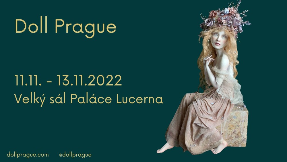 Vizuál výstavy Doll Prague 2022