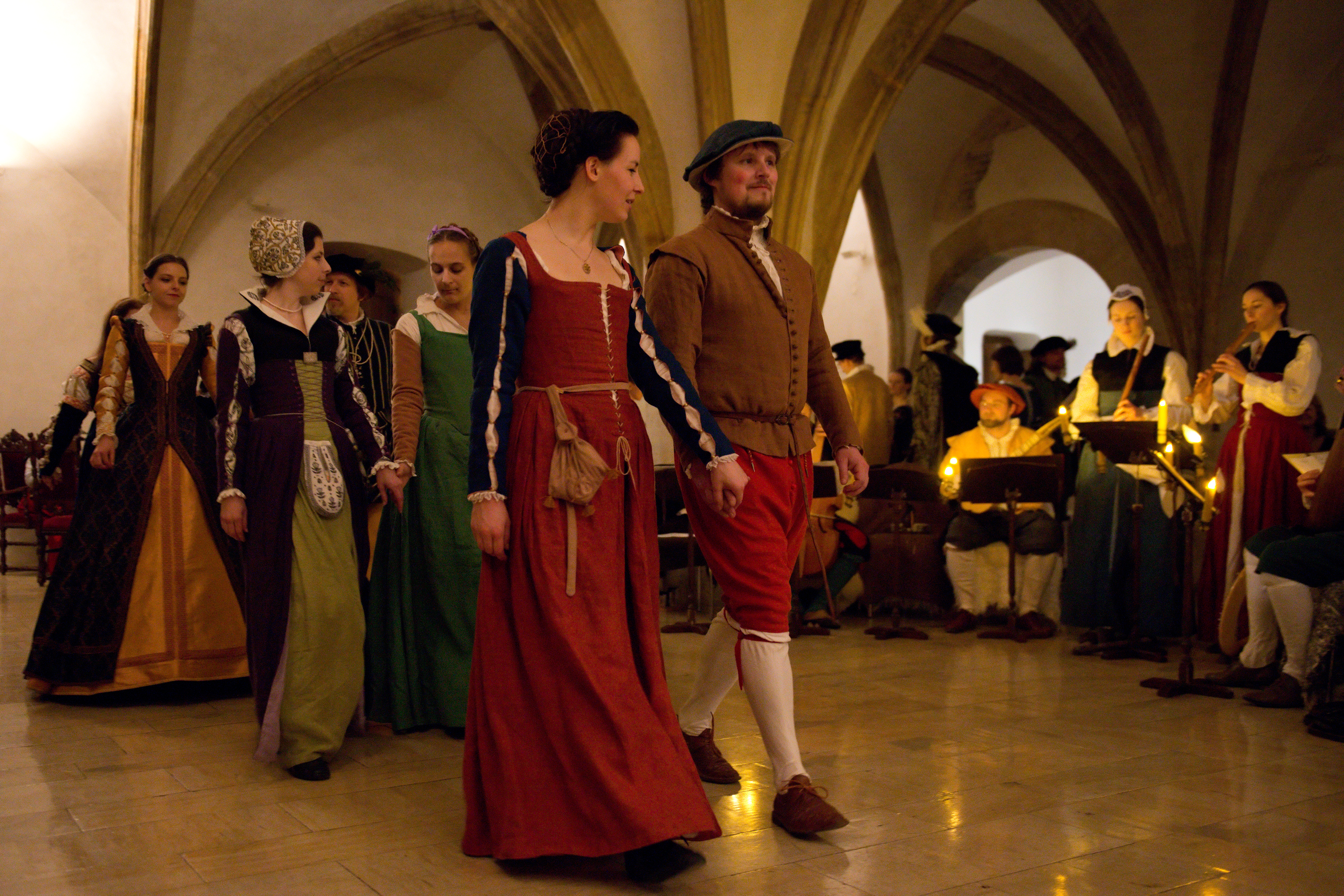 5. Rondí ples, společenský repertoár 16. a 17. století