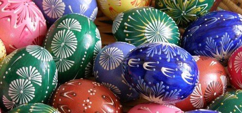 Malovaná vajíčka jsou symbolem velikonoc
