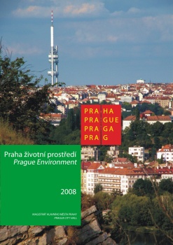 Ročenka Praha životní prostředí 2008 - titulní strana