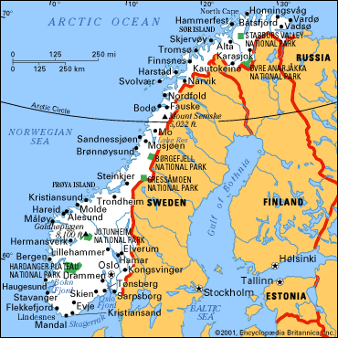 Bergen, Norsko