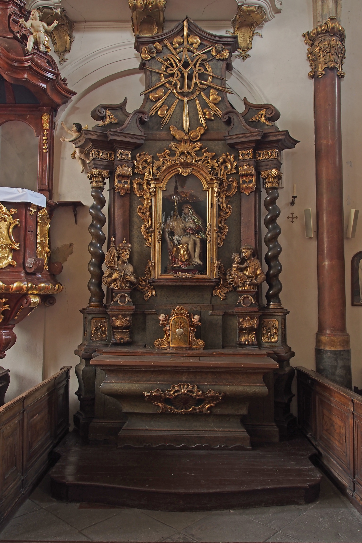 oltář sv. Vojtěch