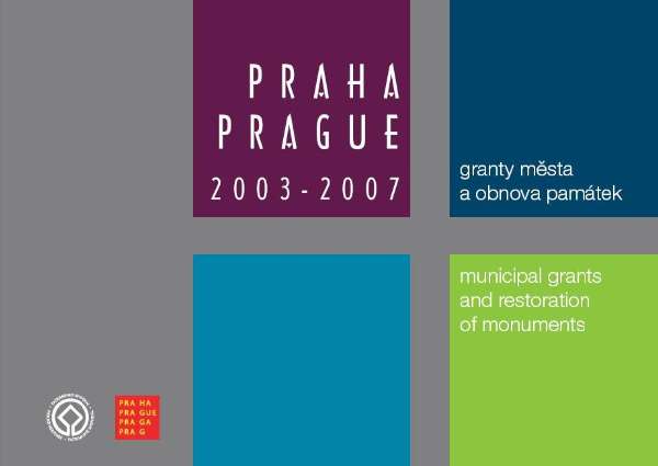 Praha - granty, památky 2008