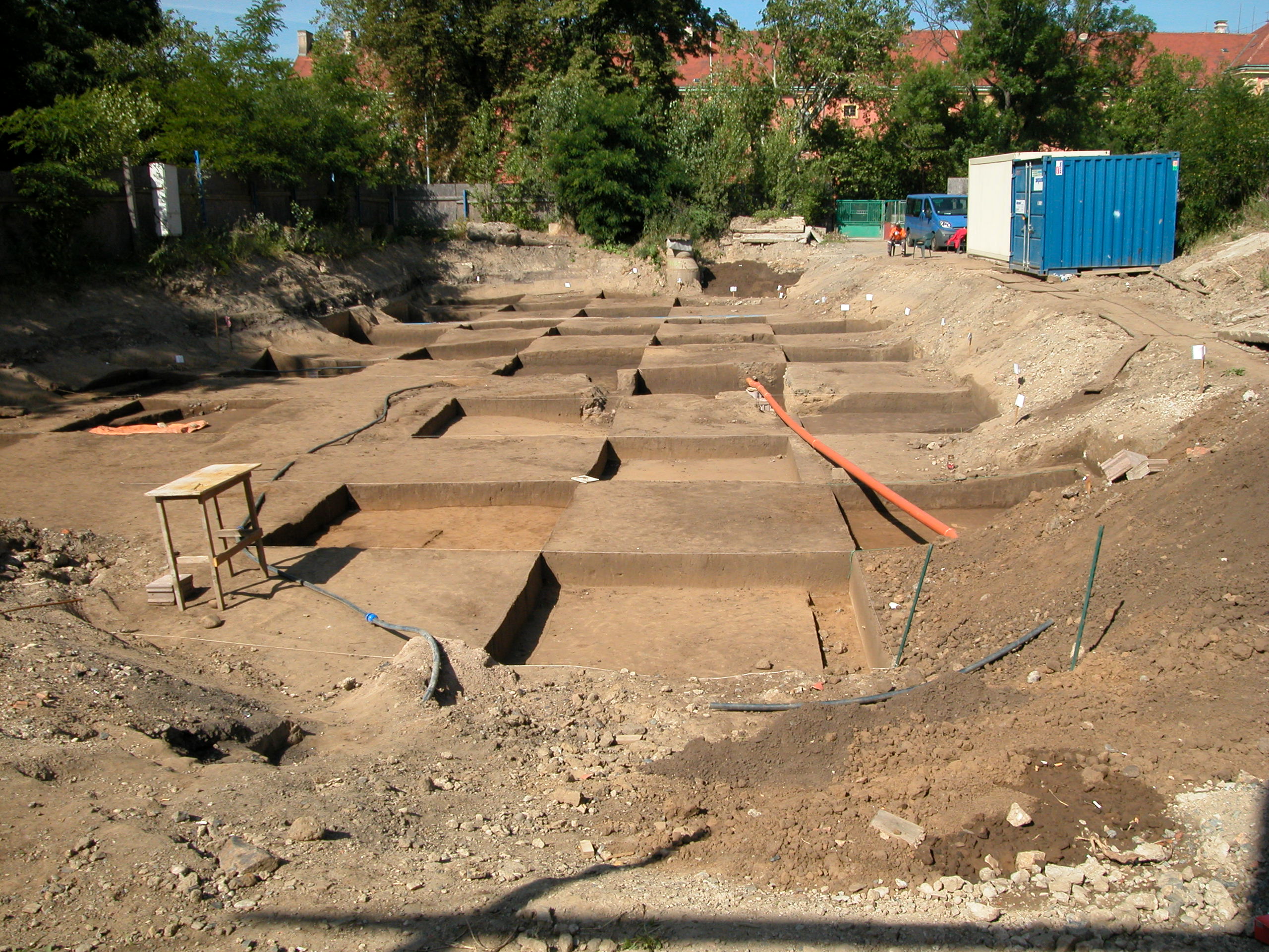 plocha archeologického výzkumu
