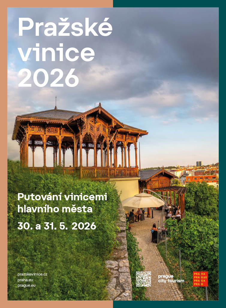 Prazske vinice 2026 -leták