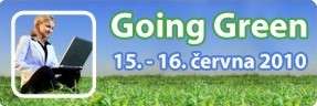 Konference Going Green 2010, odkaz na web pořadatele - společnost BID services s.r.o. 