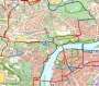 oblast Letenských sadů v mapě Praha cyklistická-anotační obr
