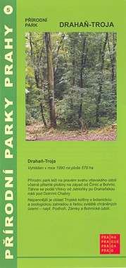 informační leták Přírodní park Drahaň-Troja - obálka