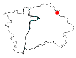 Pražské studánky - Pod hrází, orientační mapka