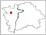 Obora Hvězda - orientační poloha v Praze