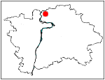 orientační mapka - Pražské studánky - studánka Pod Čimicemi
