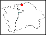 Pražské studánky - Prdlavá - orientační mapka