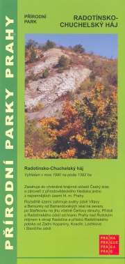 informační leták Přírodní park Radotínsko-Chuchelký háj - obálka