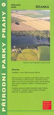 informační leták Přírodní park Říčanka - obálka