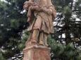 socha sv. jana nepomuckého v obci tehov