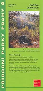 informační leták Přírodní park Šárka-Lysolaje - obálka