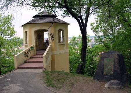 park na vrchu Vítkov