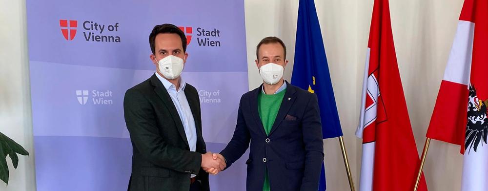 Pražská delegace navštívila Vídeň, aby diskutovala o nových výzvách a spolupráci