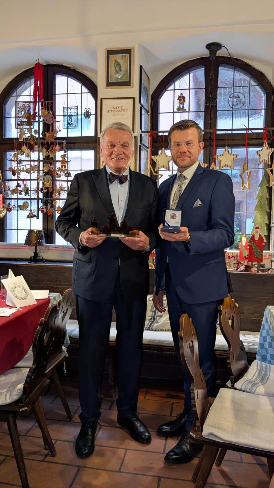 1 Primátoři Bohuslav Svoboda a Marcus König v Norimberku © HMP