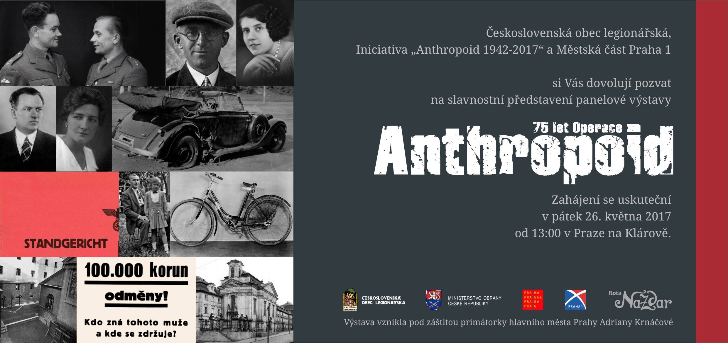 Výstava k 75. výročí operace Anthropoid