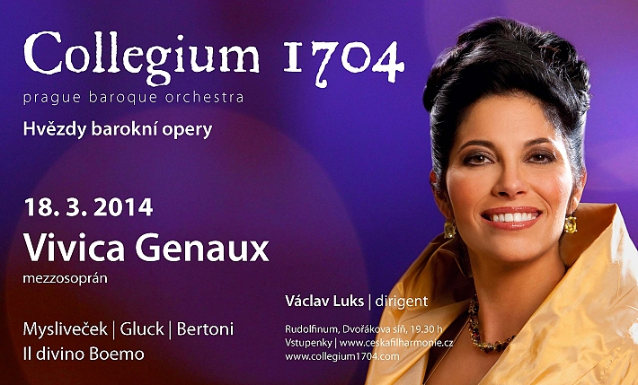 Collegium 1704 - 18. 3. 2014 Vivica Genaux