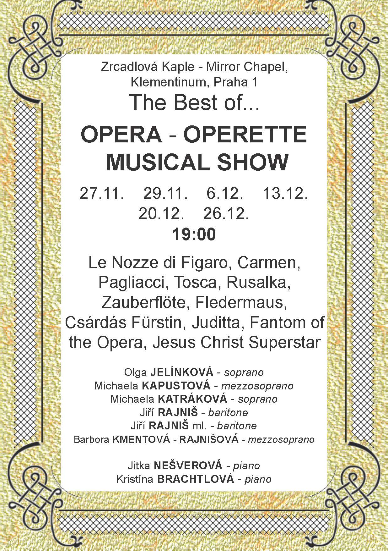 To nejlepší z oper, operet a muzikálů...