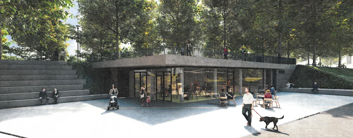 Bistro na Vítkově - vizualizace