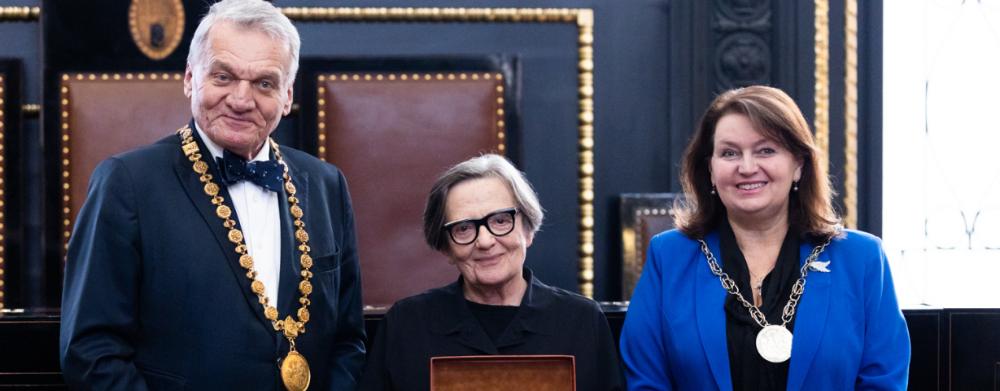 Agnieszka Holland převzala Cenu Karla IV.