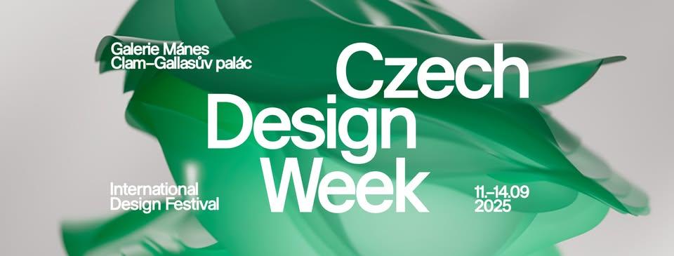 Vizuál festivalu Czech Design Week 2025