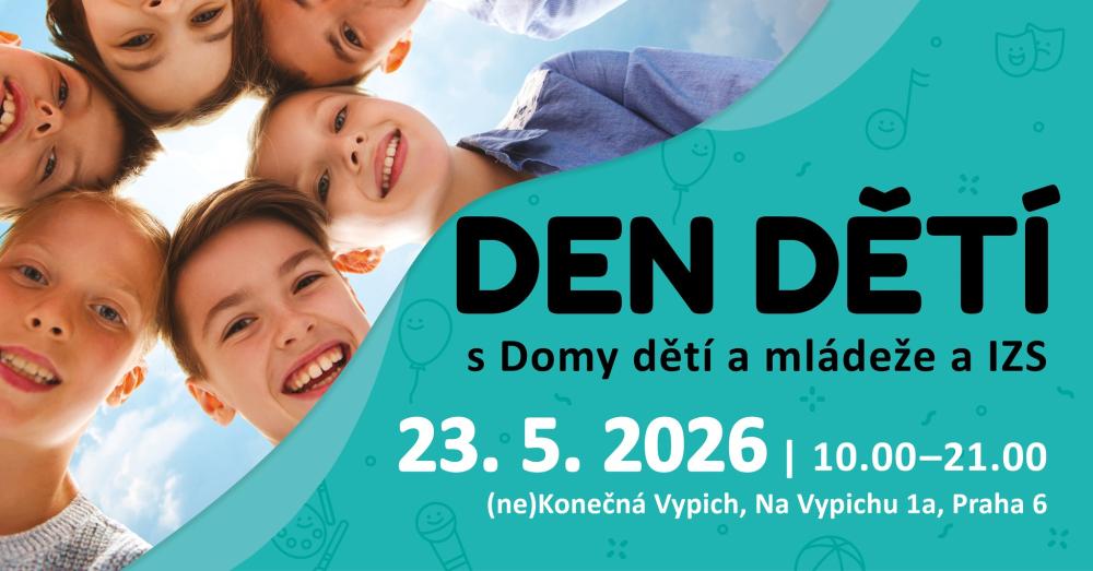 Vizuál letošního Dne dětí na Vypichu