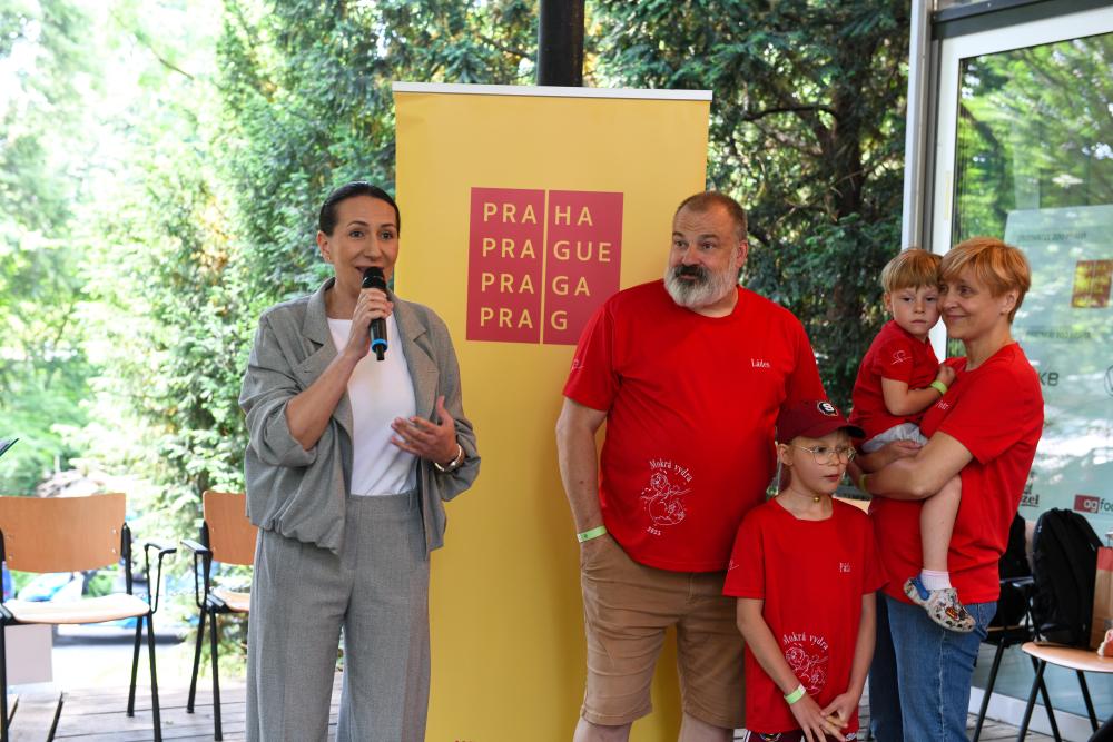 Uvítání pěstounských rodin v Zoo