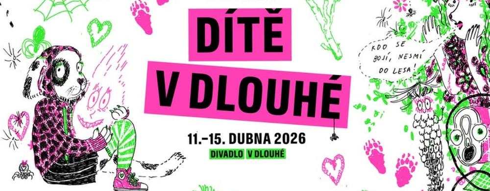 Vizuál festivalu Dítě v Dlouhé 2026