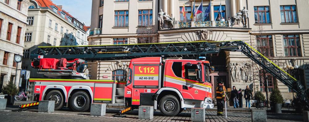 Nová technika pražských hasičů