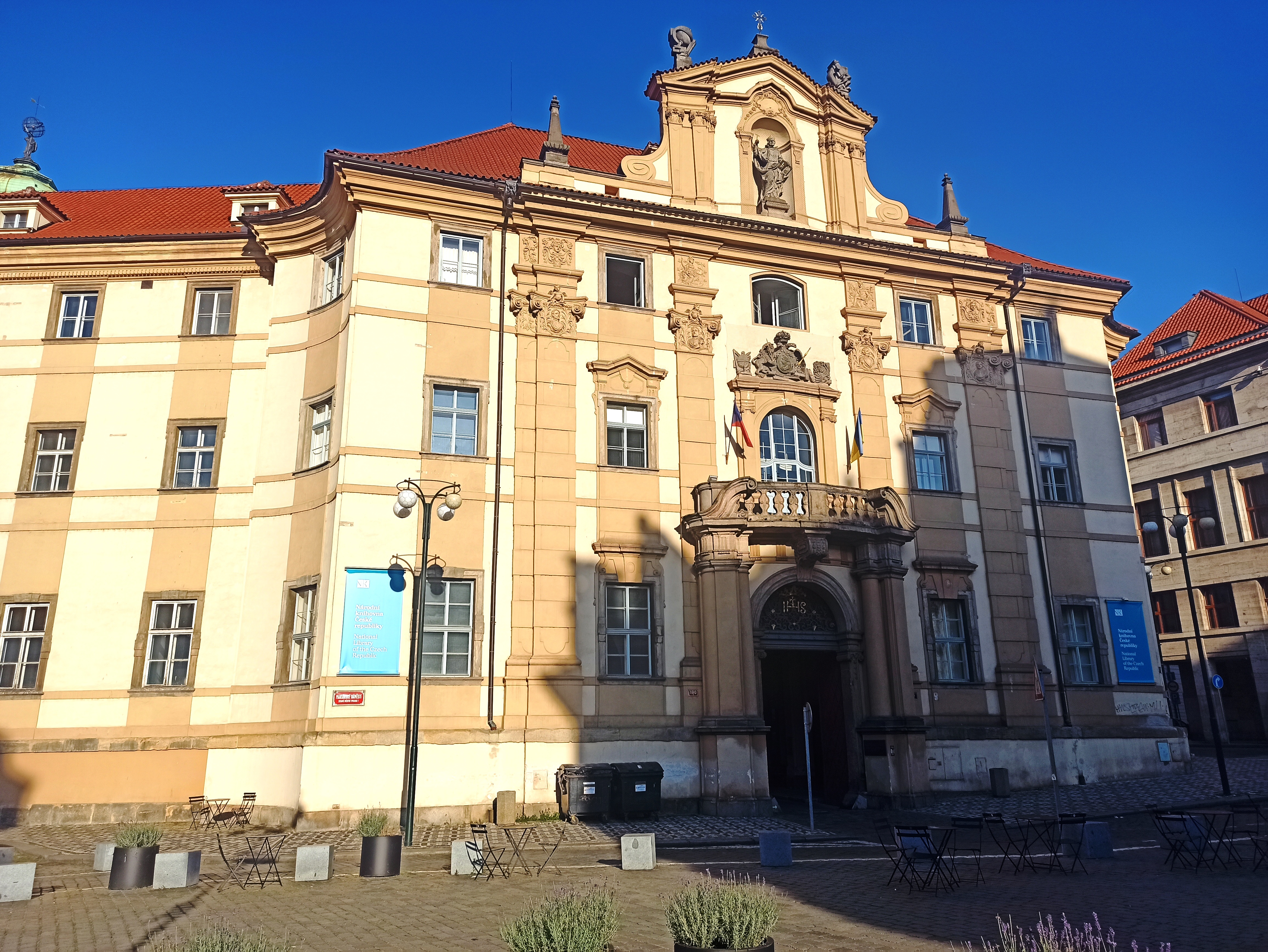 Klementinum – budova Národní knihovny