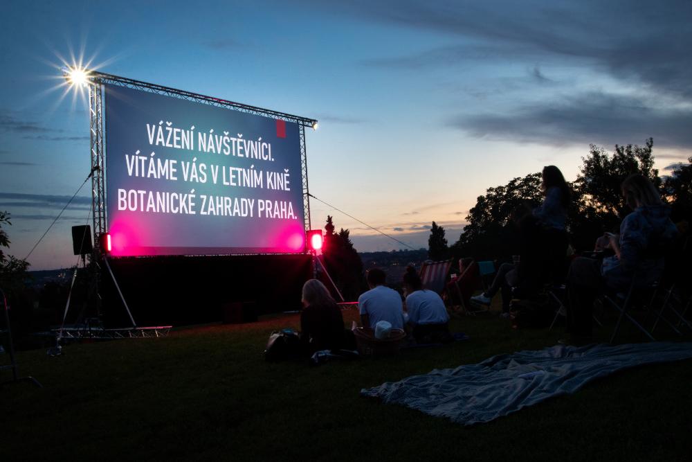 Letní kino v Botanické zahradě hl. m. Prahy