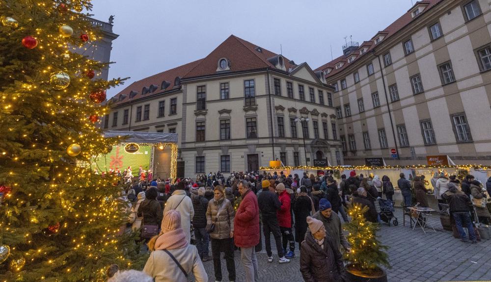 Z loňských Vánoc na Mariánském