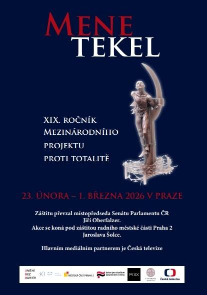 Plakát letošního festivalu Mene Tekel