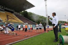 Včera se na atletickém stadionu Juliska konalo finálové kolo přeboru mládeže pražských základních škol pod názvem O pohár primátora.